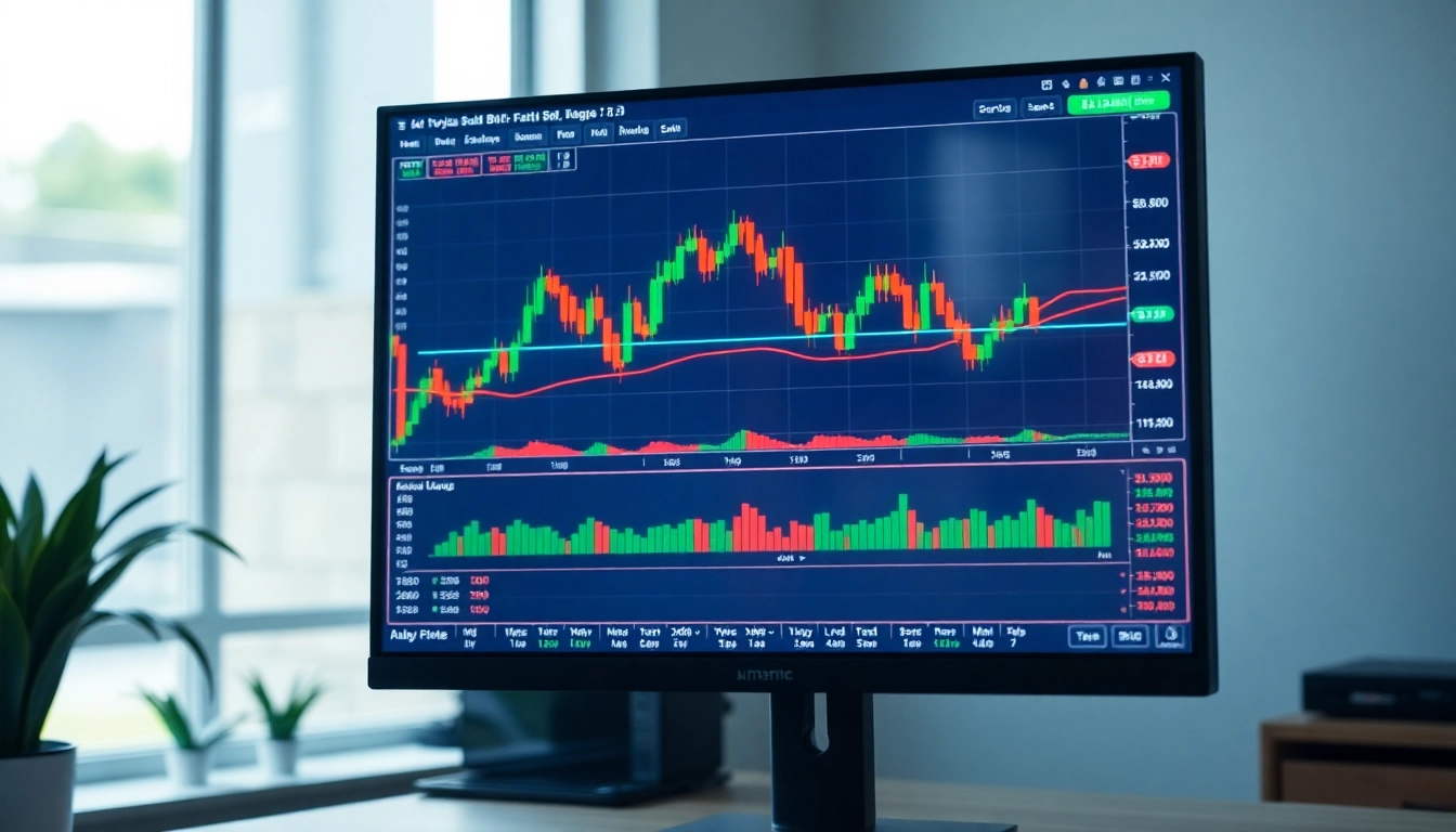 Trading view platform showing detailed charts and analysis tools for traders and investors
